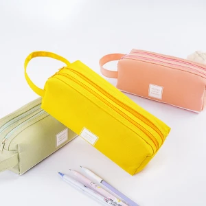 2020 Newest Style Large-capacity pencil case creative and multifunctional double-layer pencil box pupil pencil bag