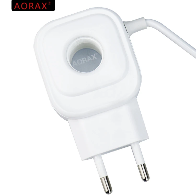 2020 Trending Focuses Hot sale product Fashion travel charger with cable Universal Compatible led light charger 5V 2.1A
