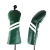 Import 2020 Wholesale Green White Strips Fine PU Leather Driver 1 3 5 Woods Fits All Fairway and Driver Clubs Golf Club Head Cover Set from China