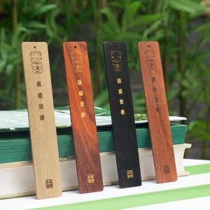 2021 Chinese wooden bookmarks classic vintage gifts bookmarks for books