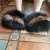 Import 2021 Good Price Designer Large Raccoon/Fox/sheep fur Slippers Slides Design Natural Women Big Fur Slides from China