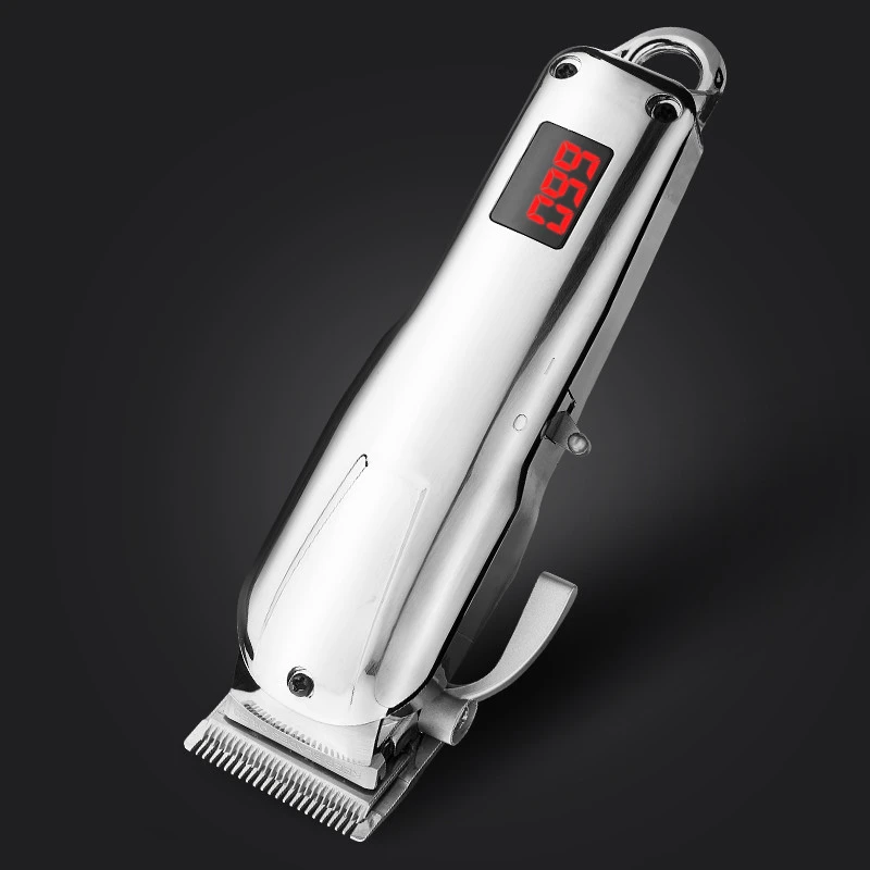 2021 New Custom Logo Professional Electric Cordless Men Hair Cutting Flawless Hair Remover Removal Trimmer