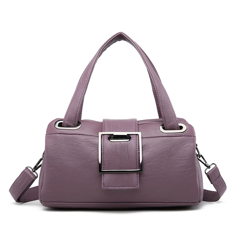 2021 New Trends Designer Luxury Elegance Design Women Shoulder Pu Leather Handbag from China