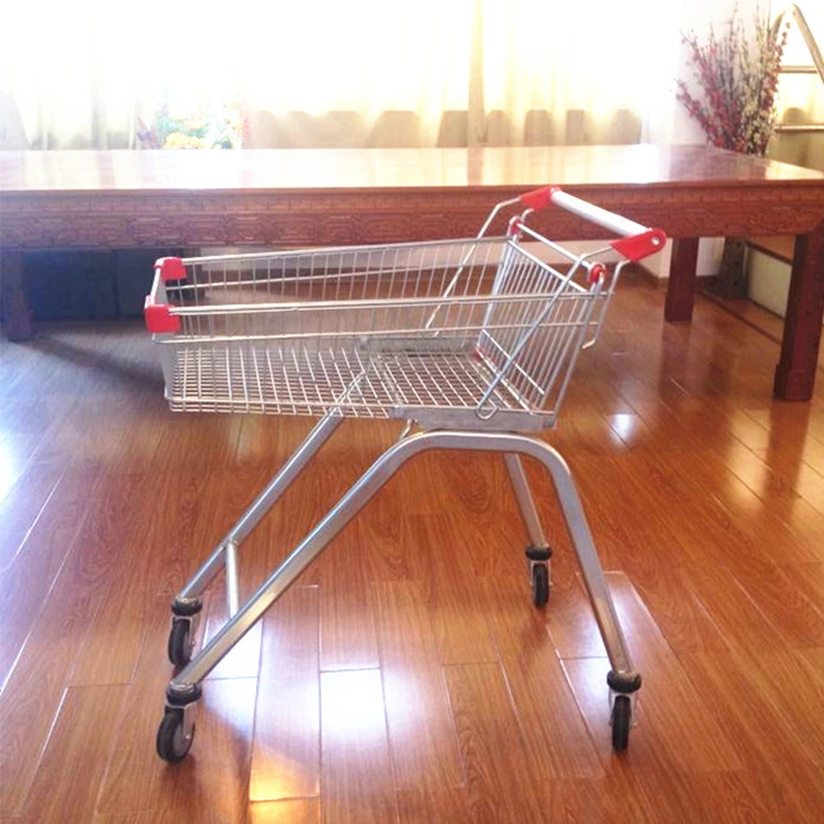 2021 Retail Large Capacity Wheels Supermarket Shopping Trolley & Carts