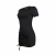 Import 2021 summer new design black ruched dress women bodycon short sleeve o neck casual dresses sexy club wear from China