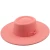 Import 2021 Summer Women Beach Sun Hat Wool Felt Oversized Brim Fedora Hat with Bow Belt from China