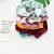 Import 2021 Women Hair Accessories  Custom Fashion Wholesale Elastic Satin Silk  Solid Color Hair Scrunchies from China