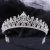 Import 2022 New Metal Headband Crown with Comb Mermaid Tiara Weeding Pearls Rhinestone Bridal Tiara Crown from China