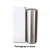 Import 20oz Skinny White Straight Sublimation Blanks Stainless Steel Tumblers With Metal Straws from China