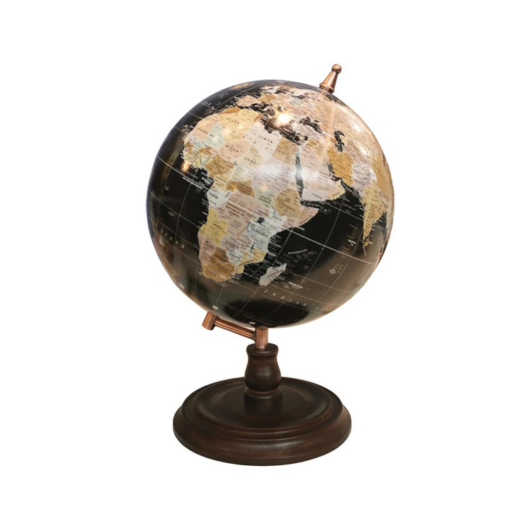 21.4cm Antique Political  Paper World Globe