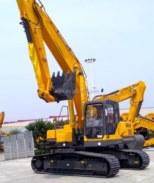 22ton excavator construction equipment fully hydraulic excavator 22 tons with Kawasaki hydraulic system  Cum mins  engine