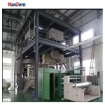 2400mm PP SMS Spunbond Nonwoven Fabric Machine