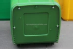 240L wheeled Eco-Friendly Feature and Outdoor Usage plastic mobile garbage bin