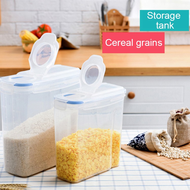 2.5L Home kitchen storage box plastic products custom design containers food grain storage box