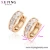 Import 29255 Xuping Jewelry 18K Gold Plated Fashion Huggies Earring For Women from China