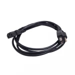 3 pin NEMA 5-15P USA Computer Power Cable / Cord