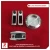 Import 304 Stainless steel Sanitary hardware set from China
