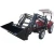Import 30hp 40hp 4 wheel drive tractor with front end loader from China
