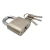 Import 30mm round type nickle plated vane key jinhua yiwu pujiang bag drawer iron padlock from China