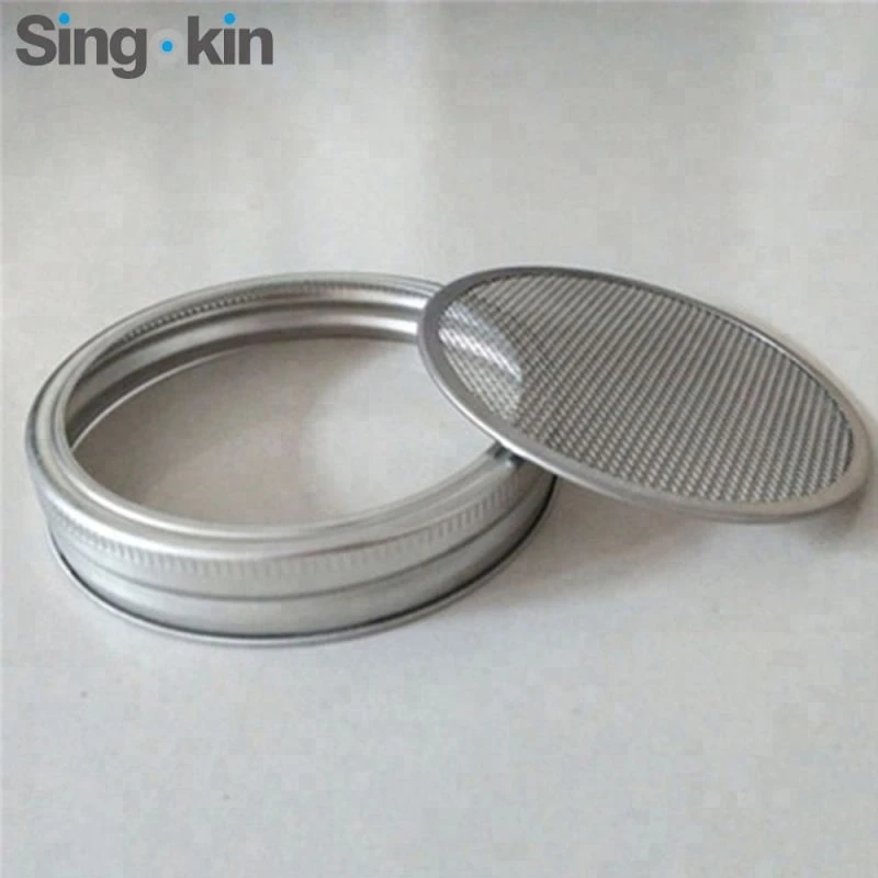 316 stainless steel sprouting lid strainer mason jar sprouting screens