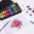 Import 36 colors watercolor art paint set with watercolor paper pad book 3pcs water brush pen from China