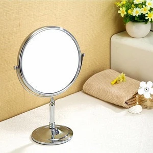 360-degree Rotation Double Sided Table Mirror vanity mirror / stand up makeup mirror