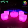 3d new event Bar design flashing glowing illuminated magic light up led cube chair stool seat for outdoor