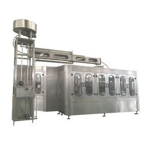 3in1 bottle washing filling capping machine line plant with low price