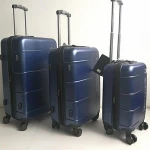 3pcs set abs pc hard shell trolley case luggage bags&cases