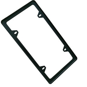 4 holes US standard carbon fiber license plate frame