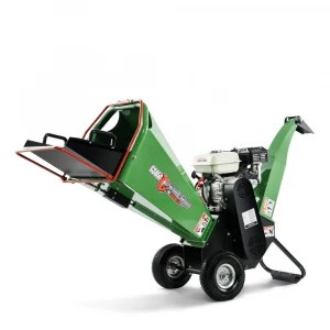 4 inch capacity 6.5hp petrol motor powered woodchipper wood chipper for yard use