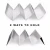 Import 4 Pack Summer Hot Sell Stainless Steel Taco Shell Holder For Restaurant from China