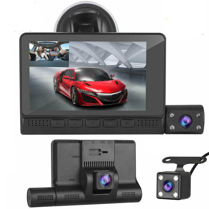 Buy 4.0 Inch Driving Video Recorder 1296p Car Dvr Multi Track Recorder ...