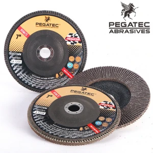 4.5 Durable Calcine Aluminum Abrasive Grinding Sanding Disc 115mm Flap Disc