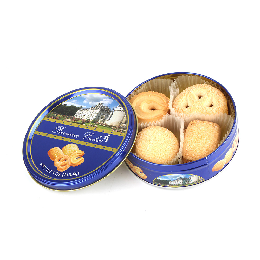 4OZ tin imported milk stick assorted biscuits turkey britannia royal danish butter cookies