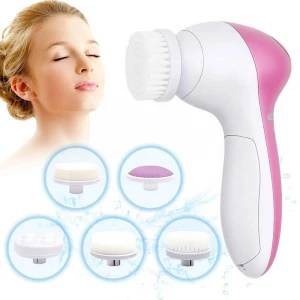 5 in 1beauty care massager Professional face cleansing brush Electric facial cleansing brush face brush electric