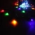 Import 500 LED Multicolor String Fairy Lights on Dark Green Cable with 8 Light Effects and Memory Function, Low Voltage Transformer from China