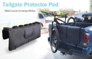 54&#39;&#39; Truck Tailgate Pickup Pads Bike Tailgate Cover for Bicycle Rack with 5 Secure Bike Frame Straps