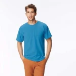5500 Adult Ring Spun Tee 5.4 Oz.100% Ring-Spun Cotton Soft-Washed Garment-Dyed Fabric