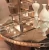 Import 60 Inches Old Vintage Antique Mirror Round Designer Mirrored Dining Table from China