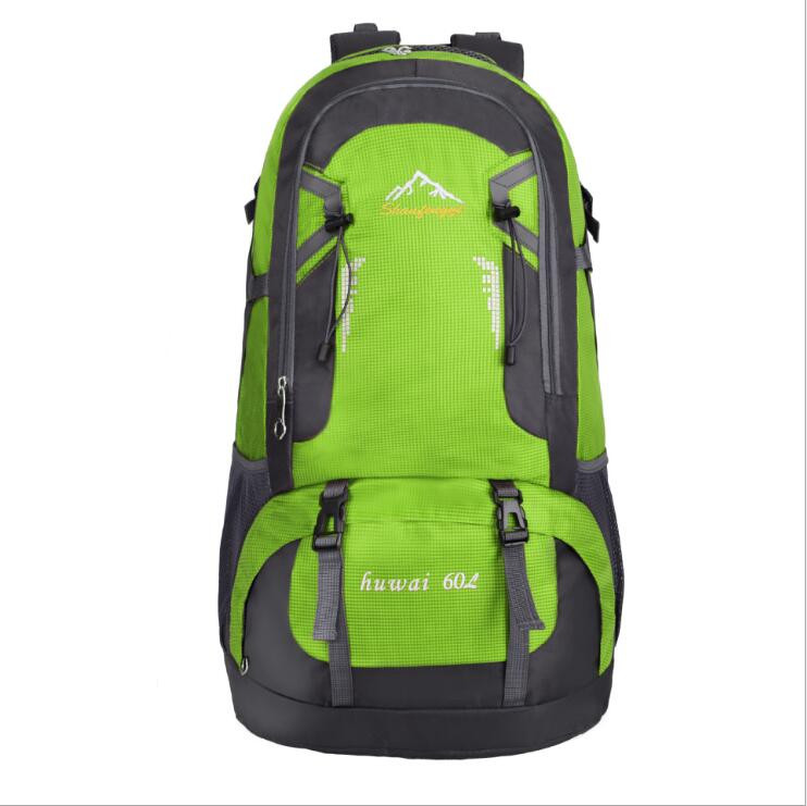 60L Waterproof Outdoor Climbing Travel Large Backpack Camping Hiking Rucksack Bag Gym Mountaineering Bag EBAY HOT