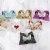 6.5 Inch Large Sequin Hair Bows For Girls Wing Bunny Hairclips Metal Hair Clip Alligator