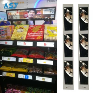 6.85 inch *3 grocery rack digital ads screen shelf edge LCD display