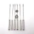 Import 6Pcs Stainless Steel Fondue Forks Dessert Server Skewer Forks With Heat Resistant Handle from China