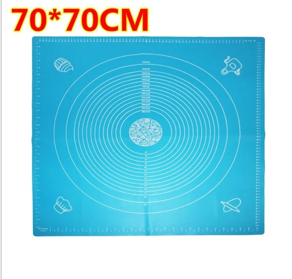 70*70cm customized silicone baking mat