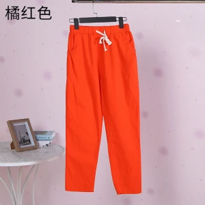 723 popular casual pants for women simple fashion pants