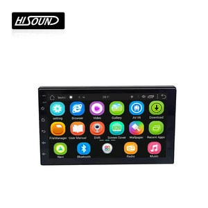 7inch capacitive screen gps dvd bluetooth android car radio 2din for universal