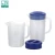 Import 8530 PP Plastic Water Pitcher with Lid, Juice Jug with Measuring Scale from China