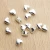 Import 8*6.5mm  925 Sterling Silver Heart Shape  Beads For Fine Jewelry from China