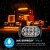 Import 8LED 24W Grill Flashing Breakdown Emergency Light Car Truck Trailer Beacon Lamp LED Side Light For Cars Car Strobe Warning Light from China